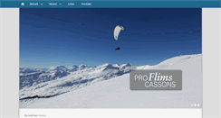 Desktop Screenshot of flims-cassons.ch